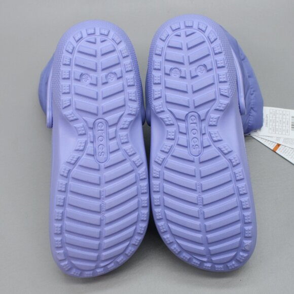 Crocs Ladies 10 Classic Lined Neo Puff Digital Violet Winter Boots - 206630-5PY - Picture 9 of 11